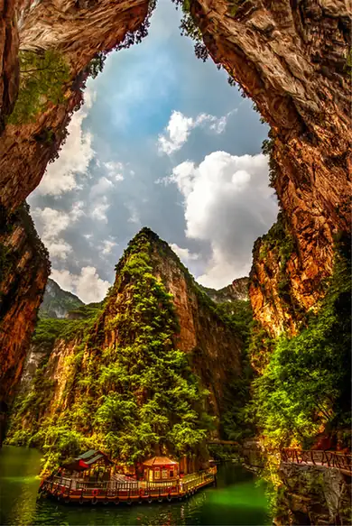 Baquan Gorge (太行山大峡谷八泉峡)