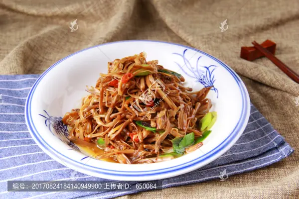 Shaodong Braised Pork with Daylily (邵东黄花菜烧肉) — dish photograph