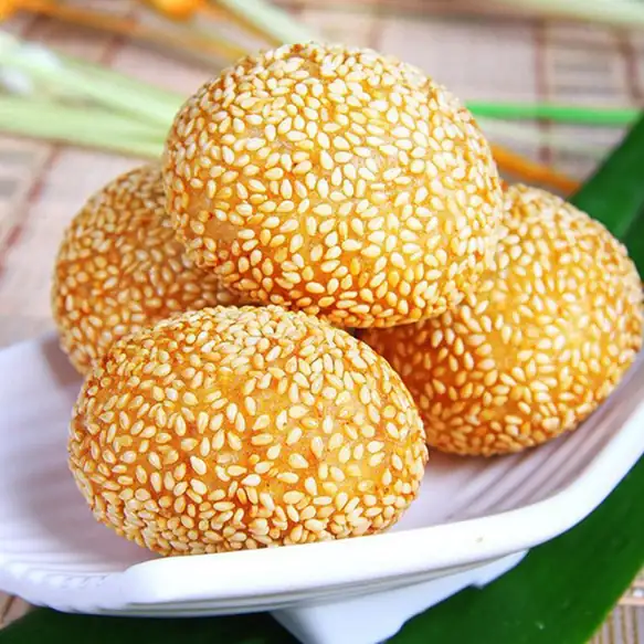 Jiujiang Fried Glutinous Rice Cakes (九江煎堆) — dish photograph