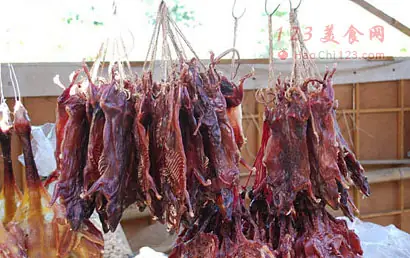 Ninghua Smoked Dried Field Rat (宁化老鼠干) — dish photograph