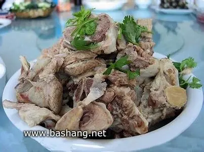 Bashang Hand-Held Boiled Mutton (坝上手把肉) — dish photograph