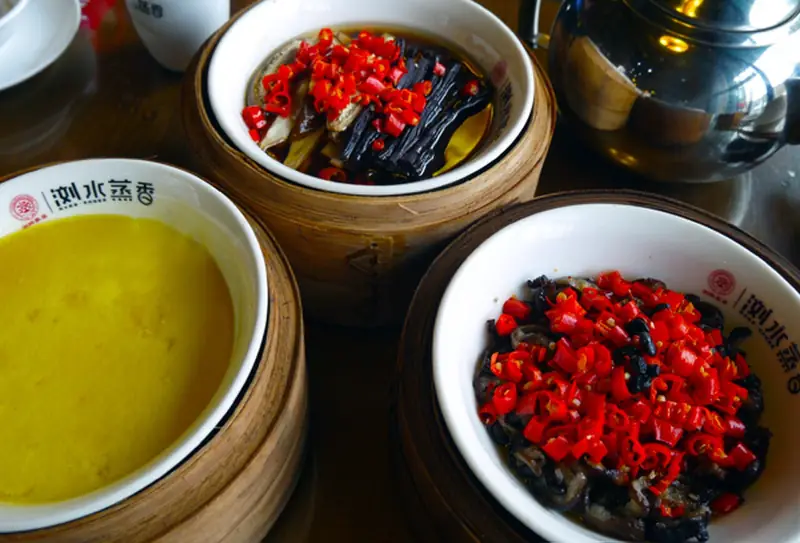 Xiantao Rice-Meal Steamed Vegetables (蒸菜) — dish photograph