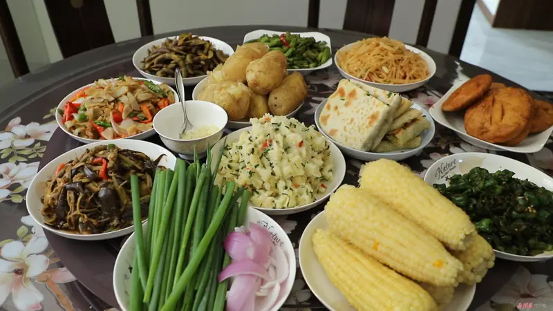 Dingxi Potato Banquet (定西洋芋宴) — dish photograph