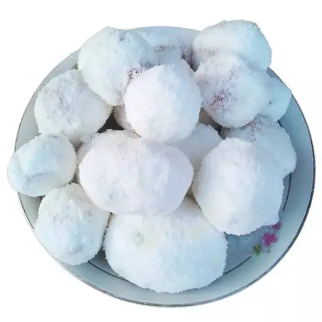 Dachang Xuezao Sugared Rice Puffs (大昌雪枣) — dish photograph