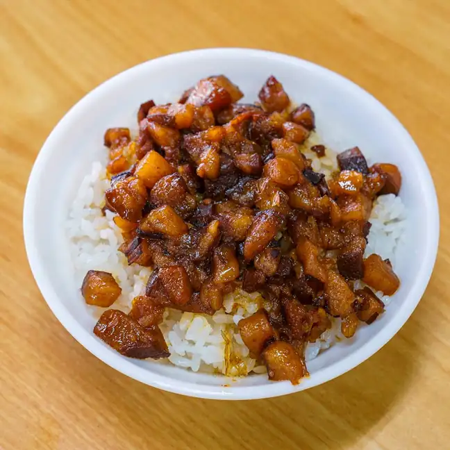 Minced Pork Rice (肉燥饭) — dish photograph