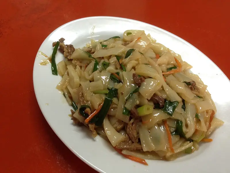 Miaoli Hakka Flat Rice Noodles (苗栗客家粄条) — dish photograph