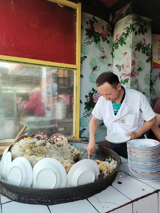 Wusu Pilaf (乌苏抓饭) — dish photograph