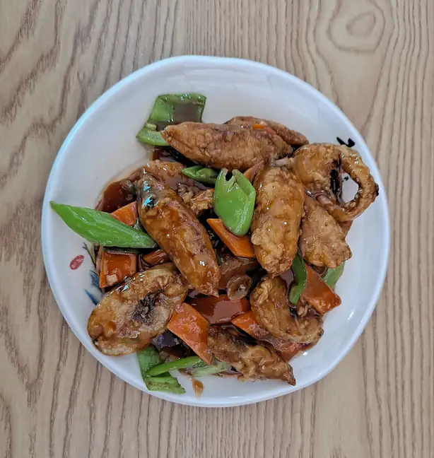 Alaska Pollock (明太鱼) — dish photograph