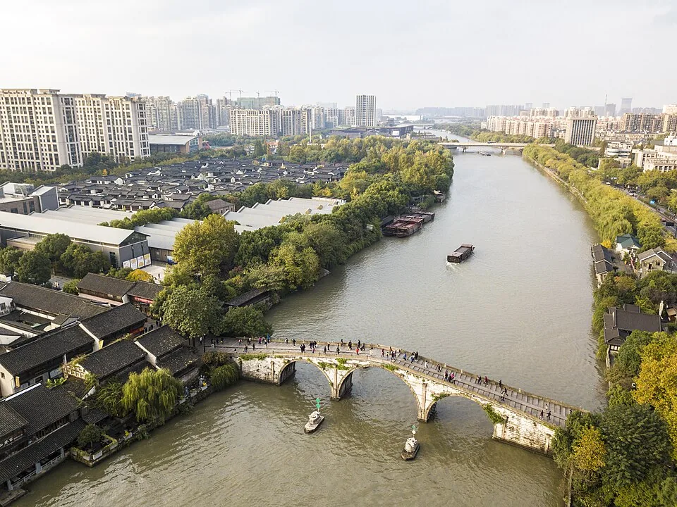 Gongchen Bridge · 拱宸桥. Photo: 2017-11-18 15:59:29.