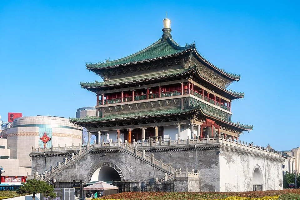 Bell Tower of Xi'an · 西安钟楼. Photo: 2024-06-07 18:39:21.