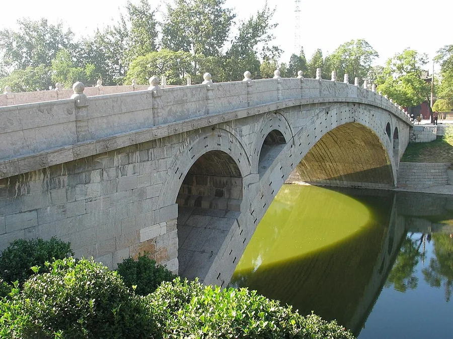 Zhaozhou Bridge (Anji Bridge), Hebei.
