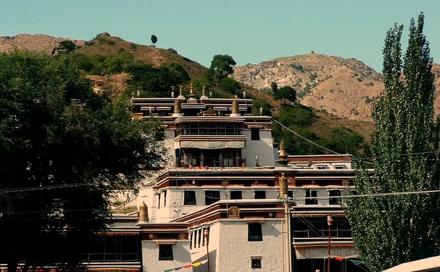 Wudangzhao (Wudang Lamasery), Inner Mongolia, photographed in 2005.