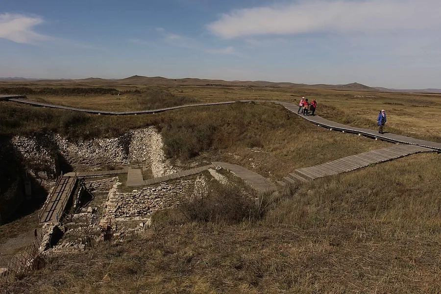 The ruins of Yuan Shangdu (Xanadu), Inner Mongolia.
