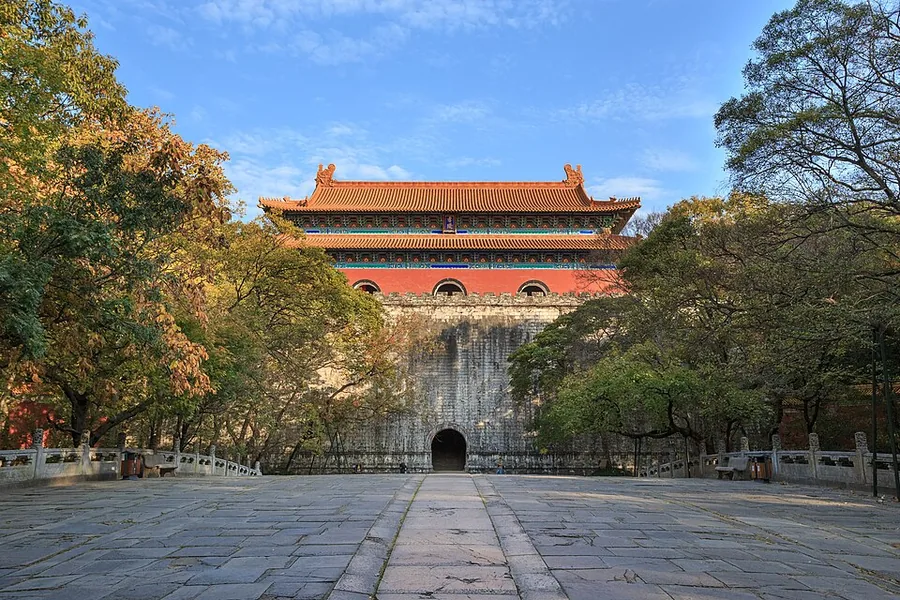 Minglou, the Soul Tower at Ming Xiaoling in Nanjing.