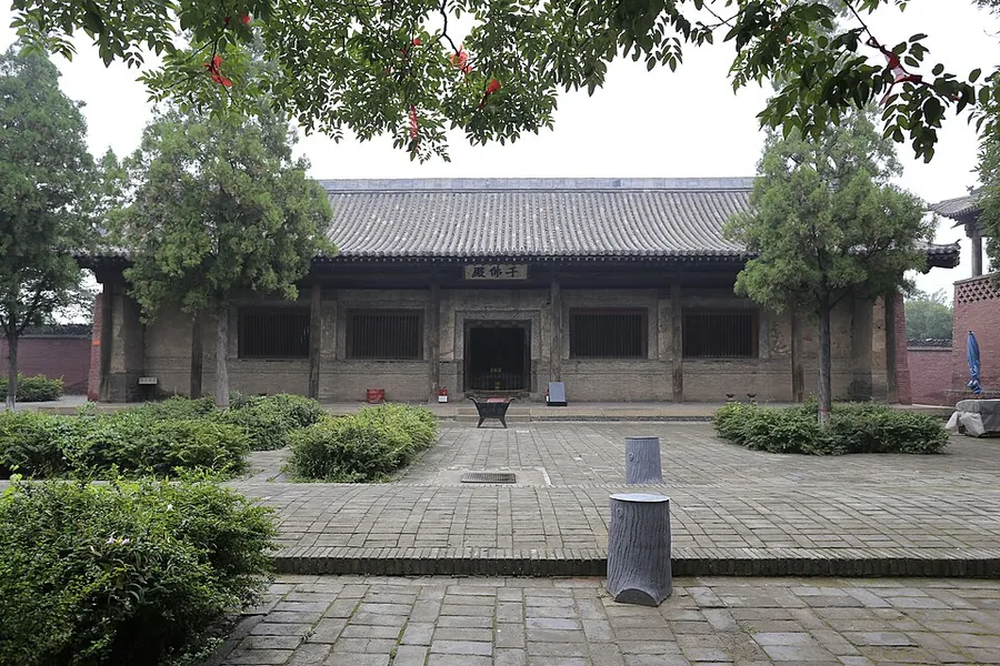 Thousand Buddhas Hall at Shuanglin Temple near Pingyao, Shanxi.