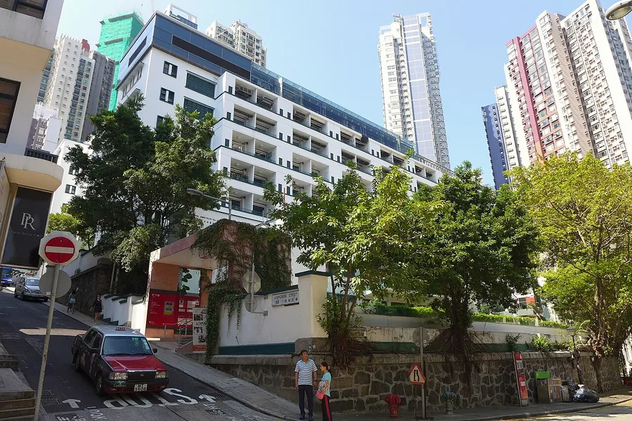 PMQ’s former married-quarters blocks in Hong Kong, October 2015.