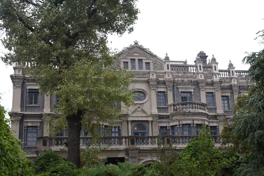 A residence building in the Zhang family mansion, Shenyang; 25 September 2006.