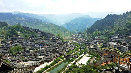 Xijiang Miao Nationality Village · 西江千户苗寨