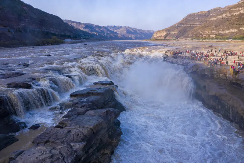 The Hukou Waterfall Scenic Area · 山西黄河壶口瀑布旅游区