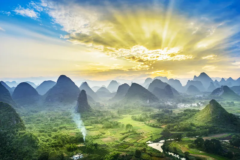 Guilin Li River Scenic Area · 桂林漓江景区