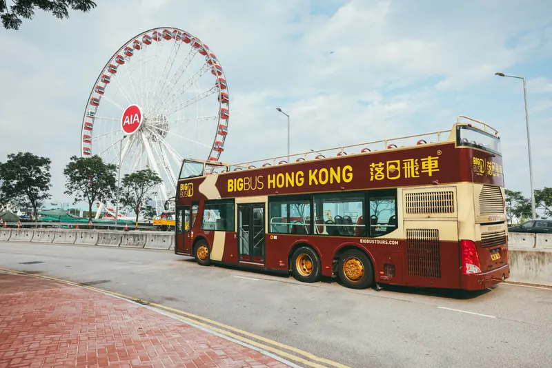 Big Bus Tours Hong Kong · Big Bus香港觀光巴士遊