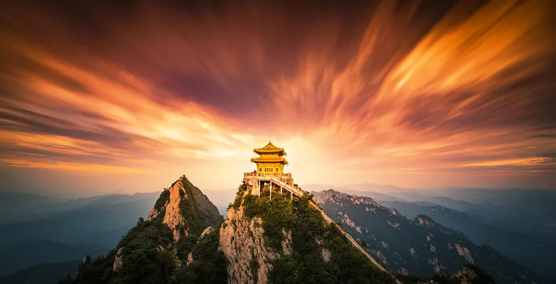 Laojun Mountain Scenic Spot · 老君山景区