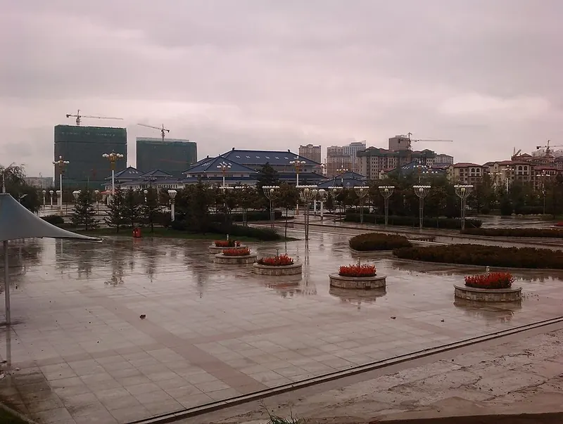 Chifeng Museum exterior in Hongshan District