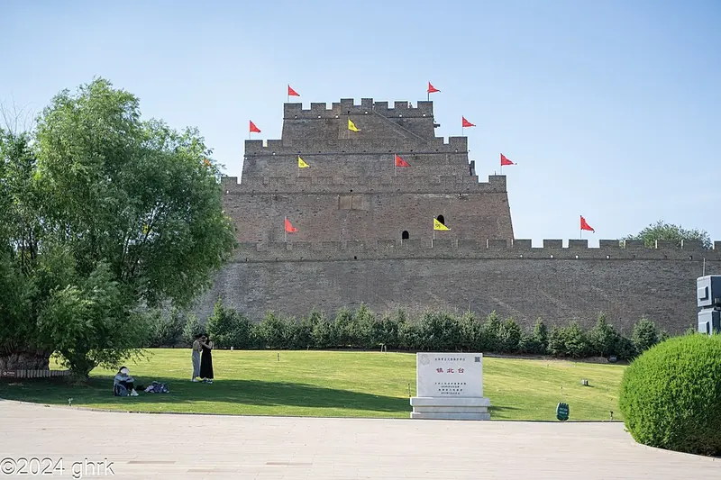 Zhenbeitai Great Wall tower.