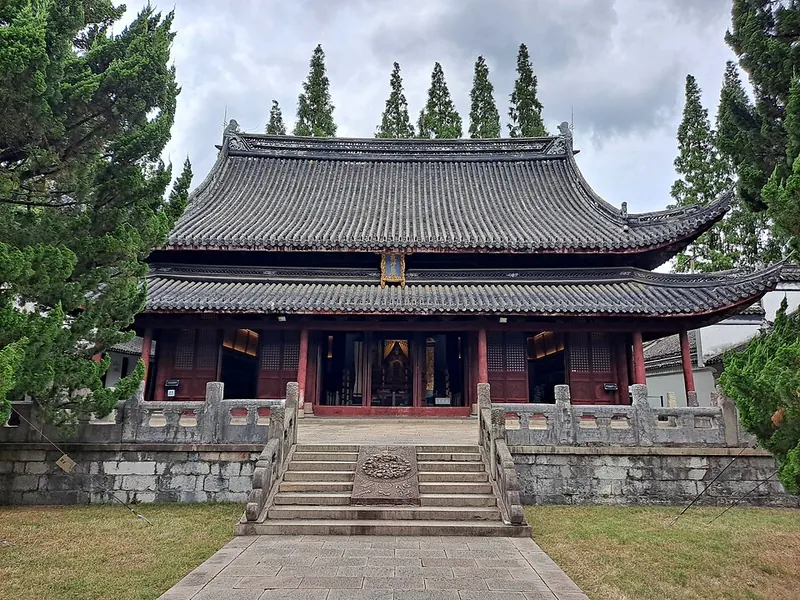 Dacheng Hall at Jiading Confucian Temple · 嘉定孔庙