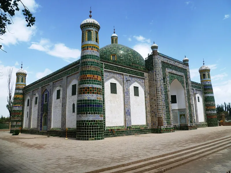 Afaq Khoja Mausoleum in Kashgar.