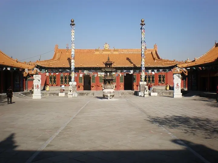 Dazhao Temple in Yuquan District, Hohhot.