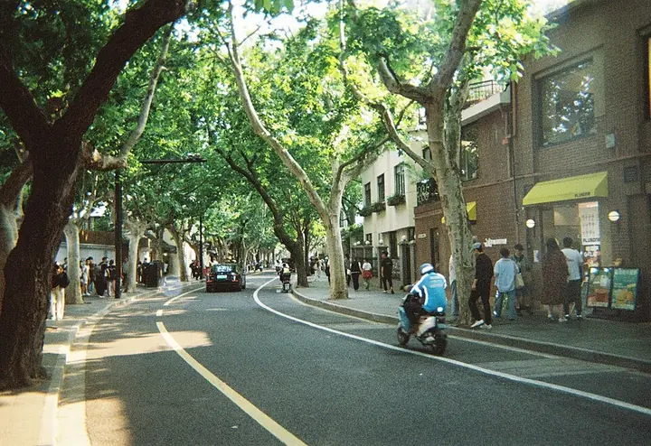 Wukang Road in Xuhui District, Shanghai.