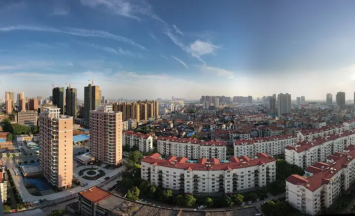 The Wangjiawan neighbourhood in Hanyang District, Wuhan.