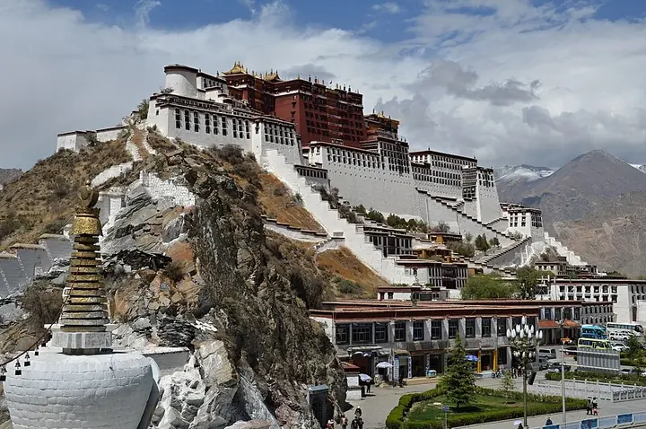 The Potala Palace in Chengguan District, Lhasa.