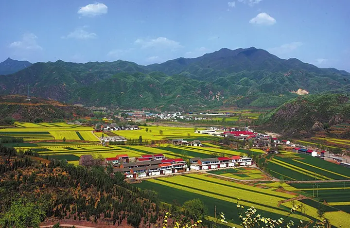 The landscape at Wangwu Mountain · 王屋山