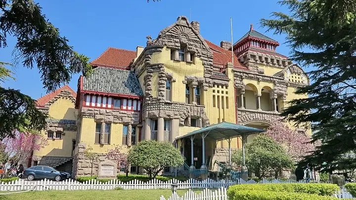 The former German governor's residence in Shinan District, Qingdao. Photo: Taken on 22 April 2015.