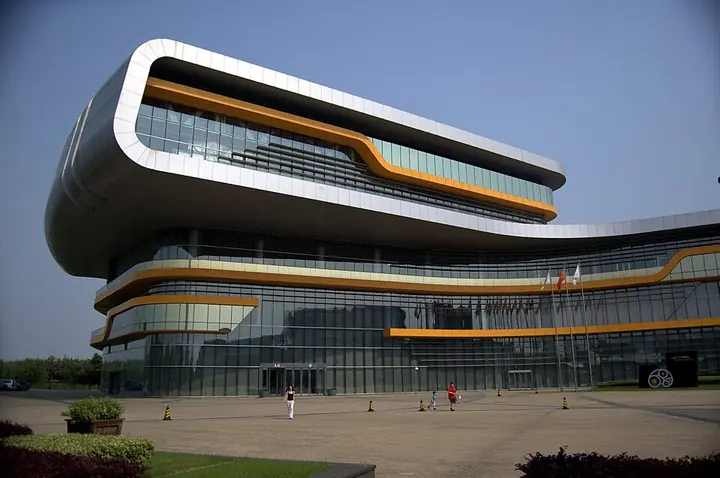 Shanghai Auto Museum building, Jiading · 嘉定上海汽车博物馆