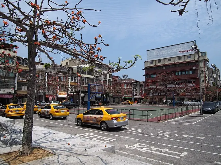 The Shanwai town centre in Jinhu Township, Kinmen. Photo: Taken on 2 May 2014.
