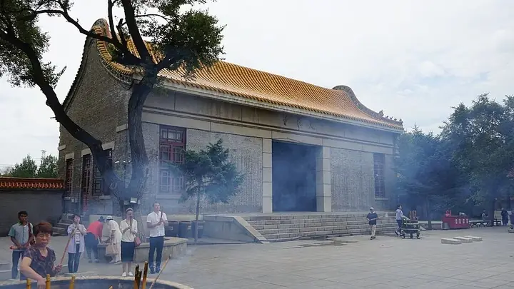 Dacheng Temple mountain entrance hall, Qiqihar · 齐齐哈尔大乘寺山门殿