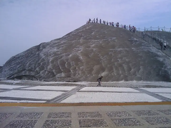 Cigu Salt Mountain in Tainan