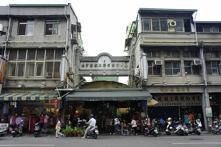 Second Market in central Taichung