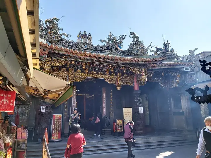 Hsinchu City God Temple entrance in the old city