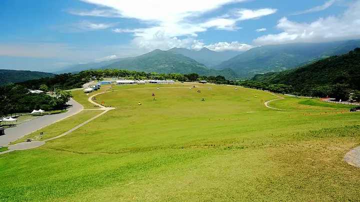 Looking south across Luye Highland