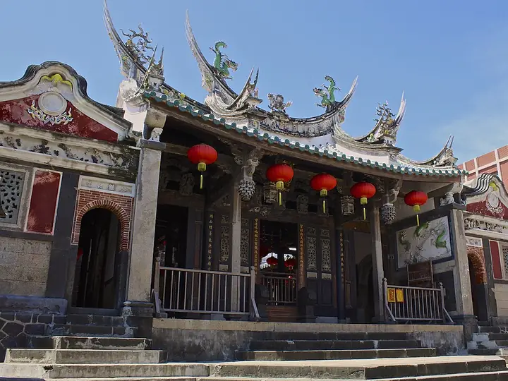 Exterior of Penghu Tianhou Temple in Magong