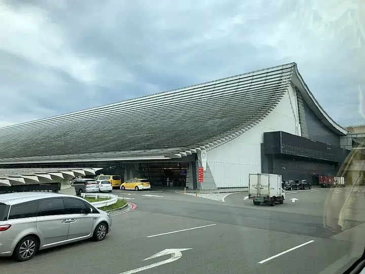 Terminal 1 exterior at Taiwan Taoyuan International Airport