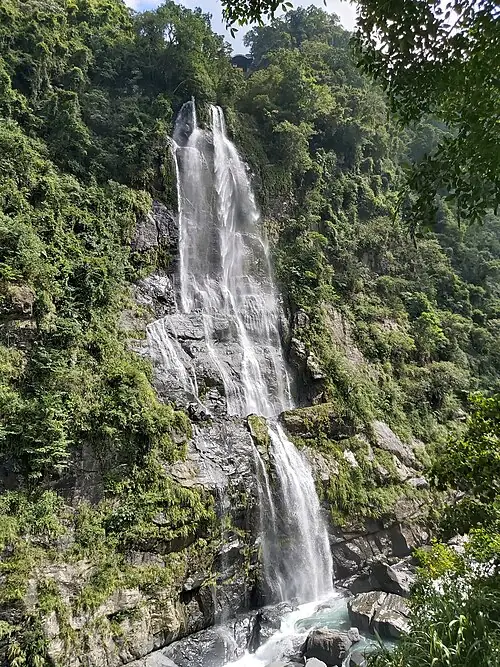 Wulai Waterfall in Wulai District, New Taipei