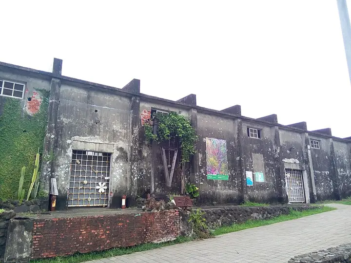 A former Xing-Tung Sugar Factory warehouse in Dulan village