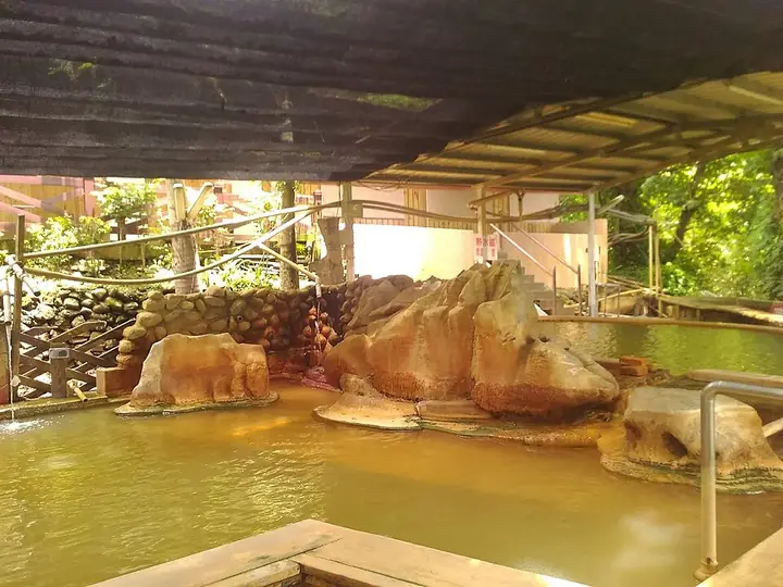 A bathing pool at Ruisui Hot Springs