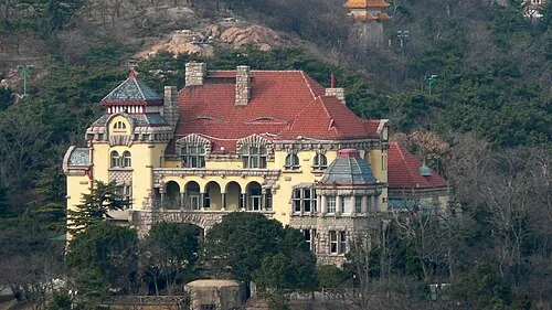 The former German Governor’s Residence, now the site museum in Qingdao · 青岛德国总督楼旧址博物馆