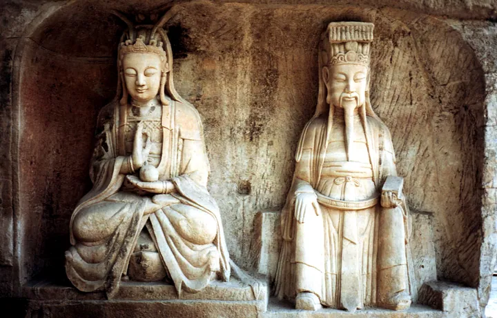 Stone carvings at Baodingshan grottoes, Dazu, Chongqing